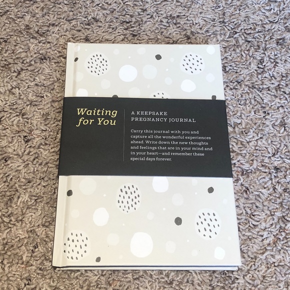 ✈️ 4/$25 ✈️ Waiting for You - Pregnancy Journal - Picture 1 of 8